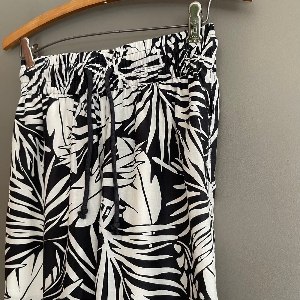 Frame Palm Printed Drawstring Lounge Pants Size X… - image 7